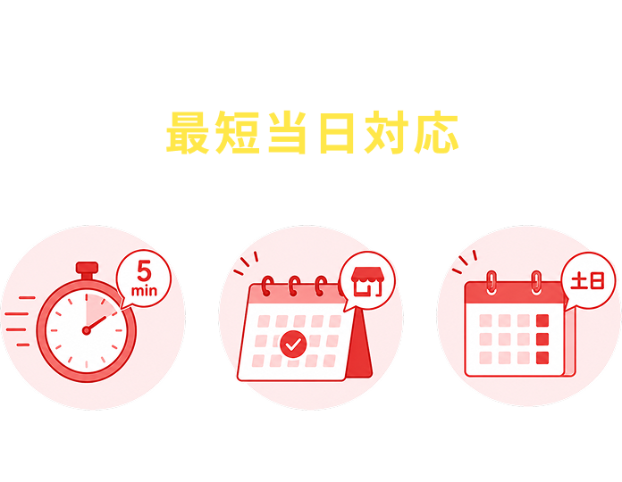 電気の開通手続き 最短当日対応（最短5分・当日対応可・土日対応可）