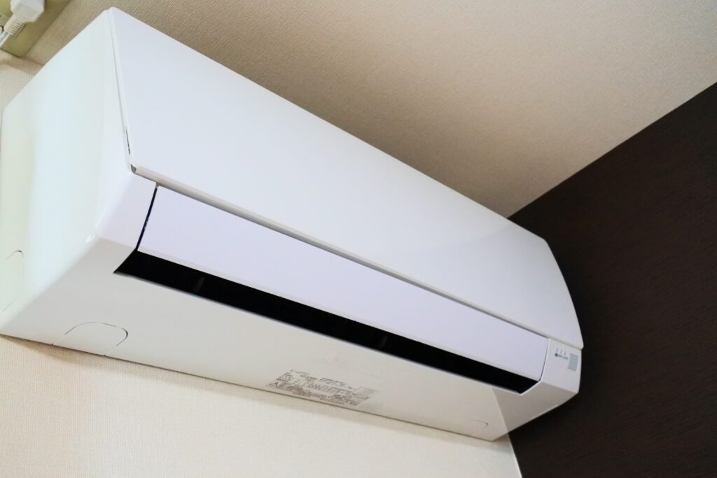 エアコンのアップ