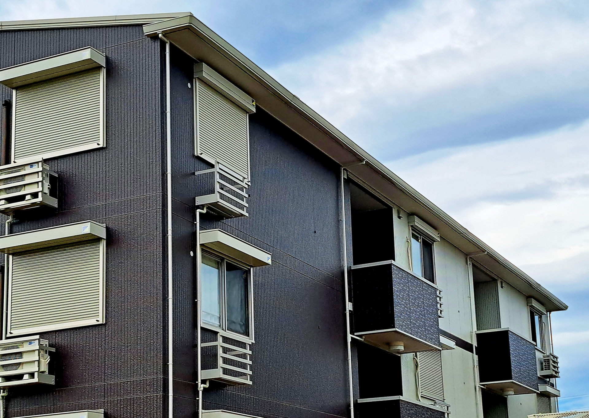 アパートの外観