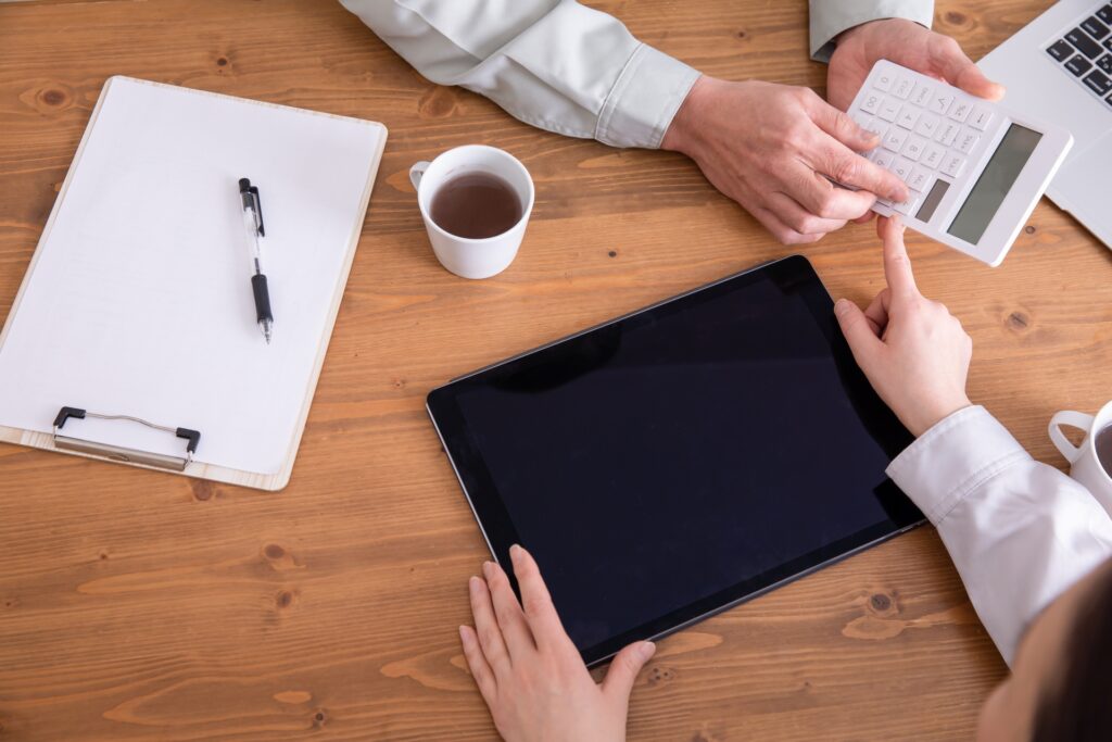 打ち合わせ風景