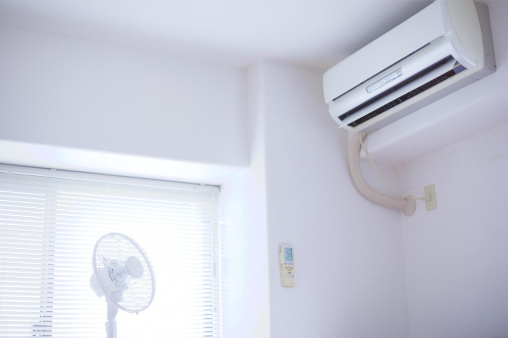 扇風機とエアコン